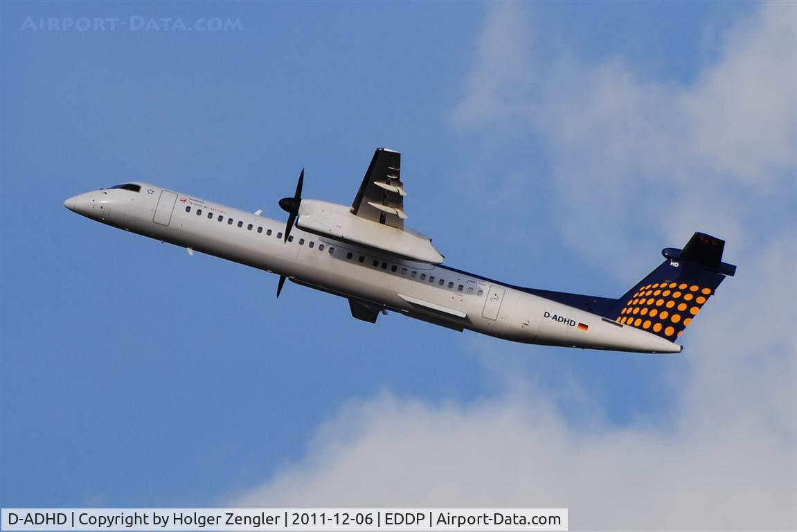 D-ADHD, 2001 De Havilland Canada DHC-8-402Q Dash 8 C/N 4056, Destination MUC....