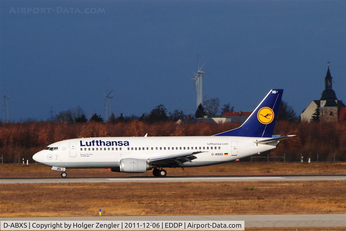 D-ABXS, 1988 Boeing 737-330 C/N 24280, Arrival from FRA on rwy 26R....