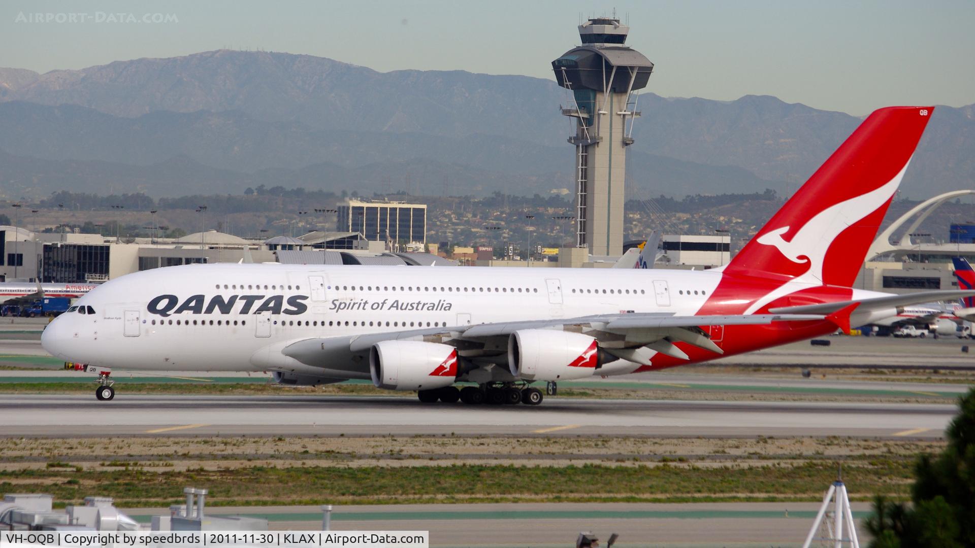 VH-OQB, 2008 Airbus A380-842 C/N 015, Qantas Airways 