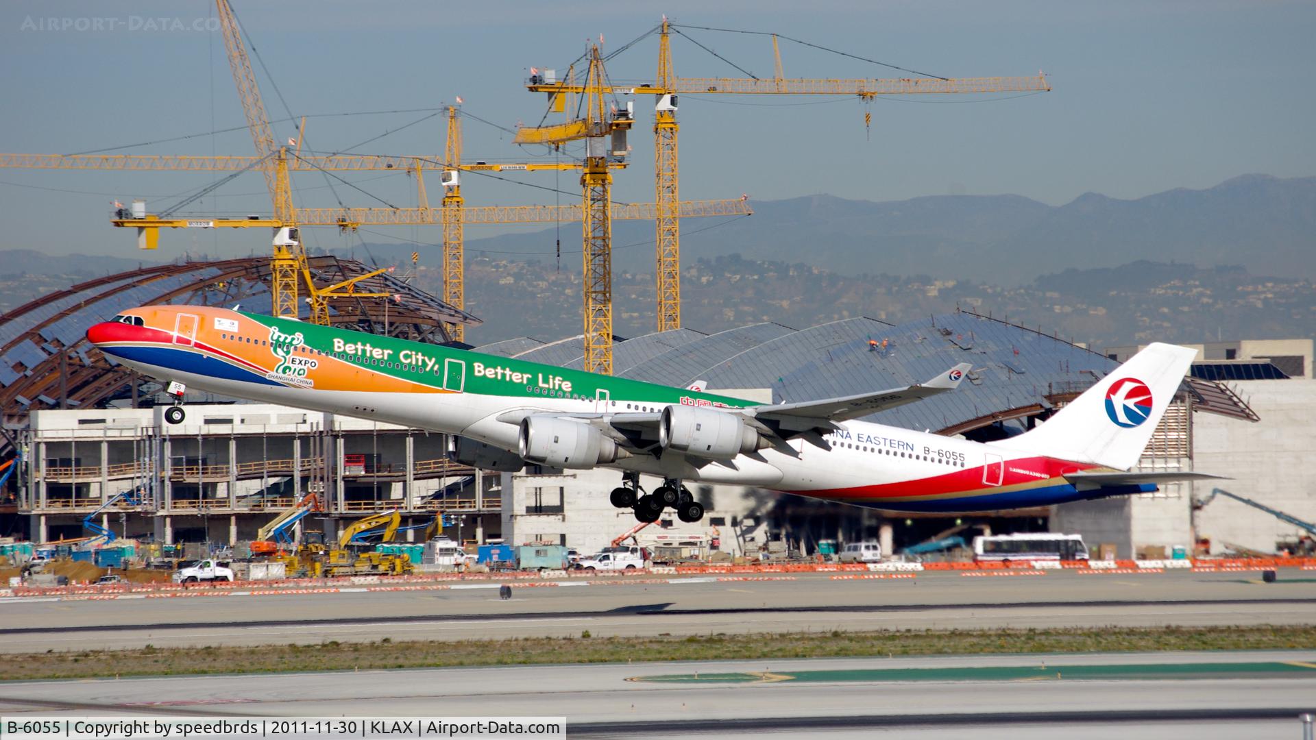 B-6055, 2004 Airbus A340-642 C/N 586, China Eastern