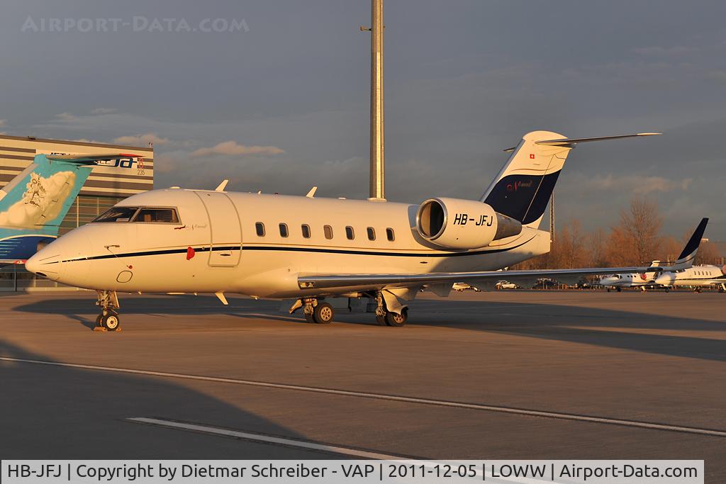 HB-JFJ, 2005 Bombardier Challenger 604 (CL-600-2B16) C/N 5599, CL600