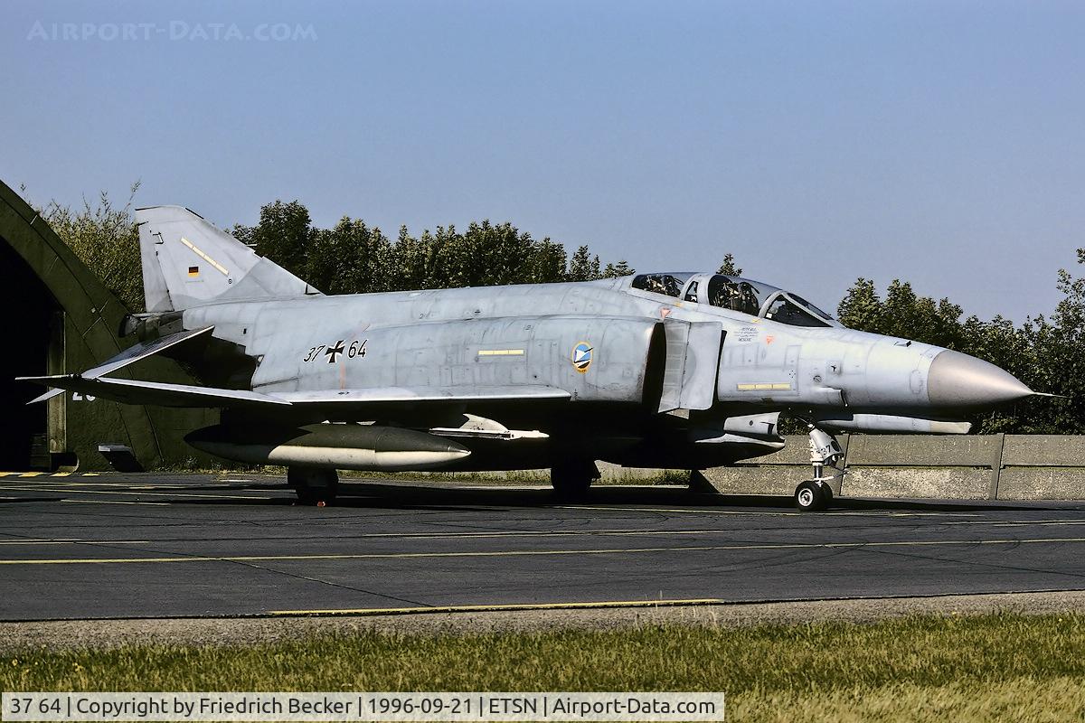 37 64, 1972 McDonnell Douglas F-4F Phantom II C/N 4504, static display