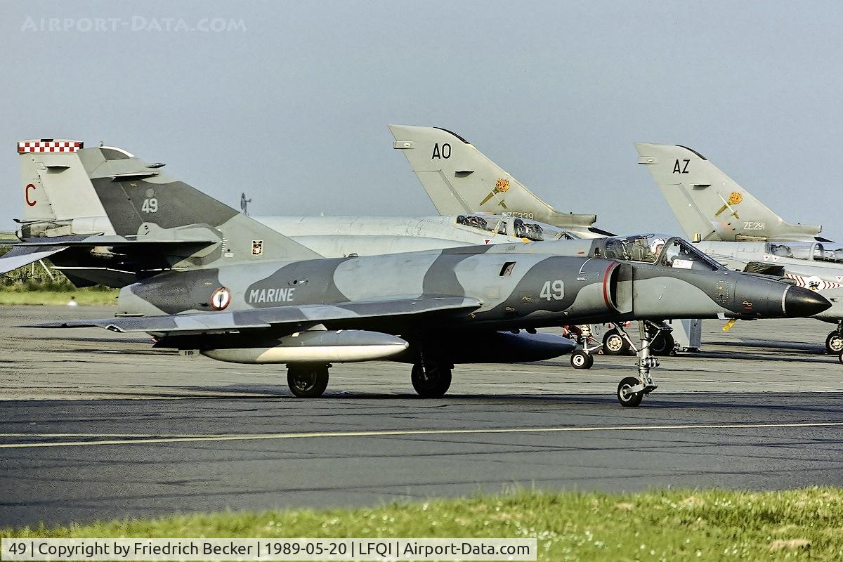 49, Dassault Super Etendard C/N 50, taxying out for a flying display