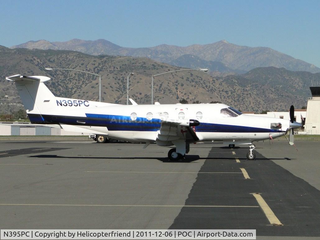 N395PC, 2001 Pilatus PC-12/45 C/N 395, Parked in transient parking