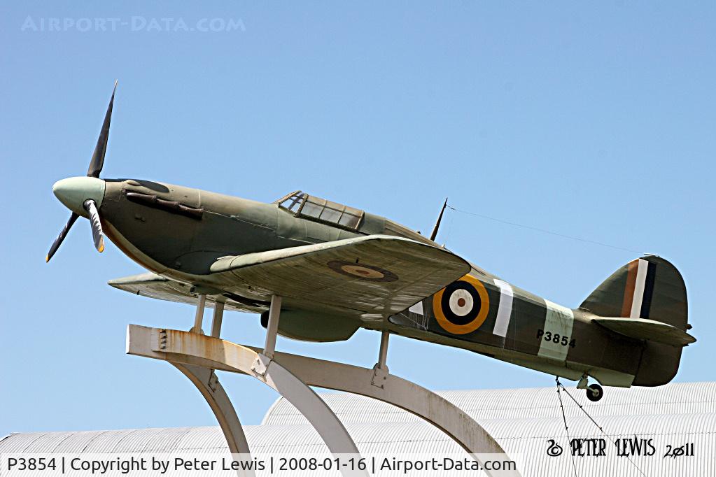 P3854, Hawker Hurricane Replica C/N Not found P3854, At MoTAT, Auckland