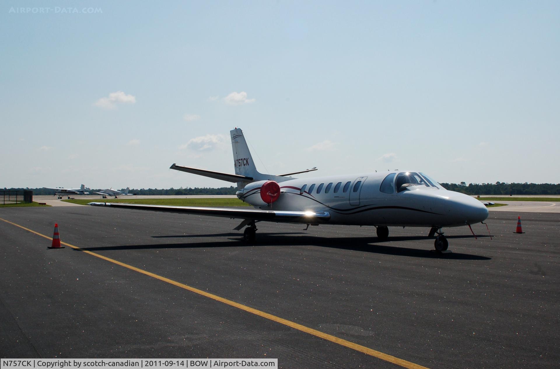 N757CK, 1989 Cessna 560 Citation V C/N 560-0028, 1989 Cessna 560 N757CK at Bartow Municipal Airport, Bartow, FL