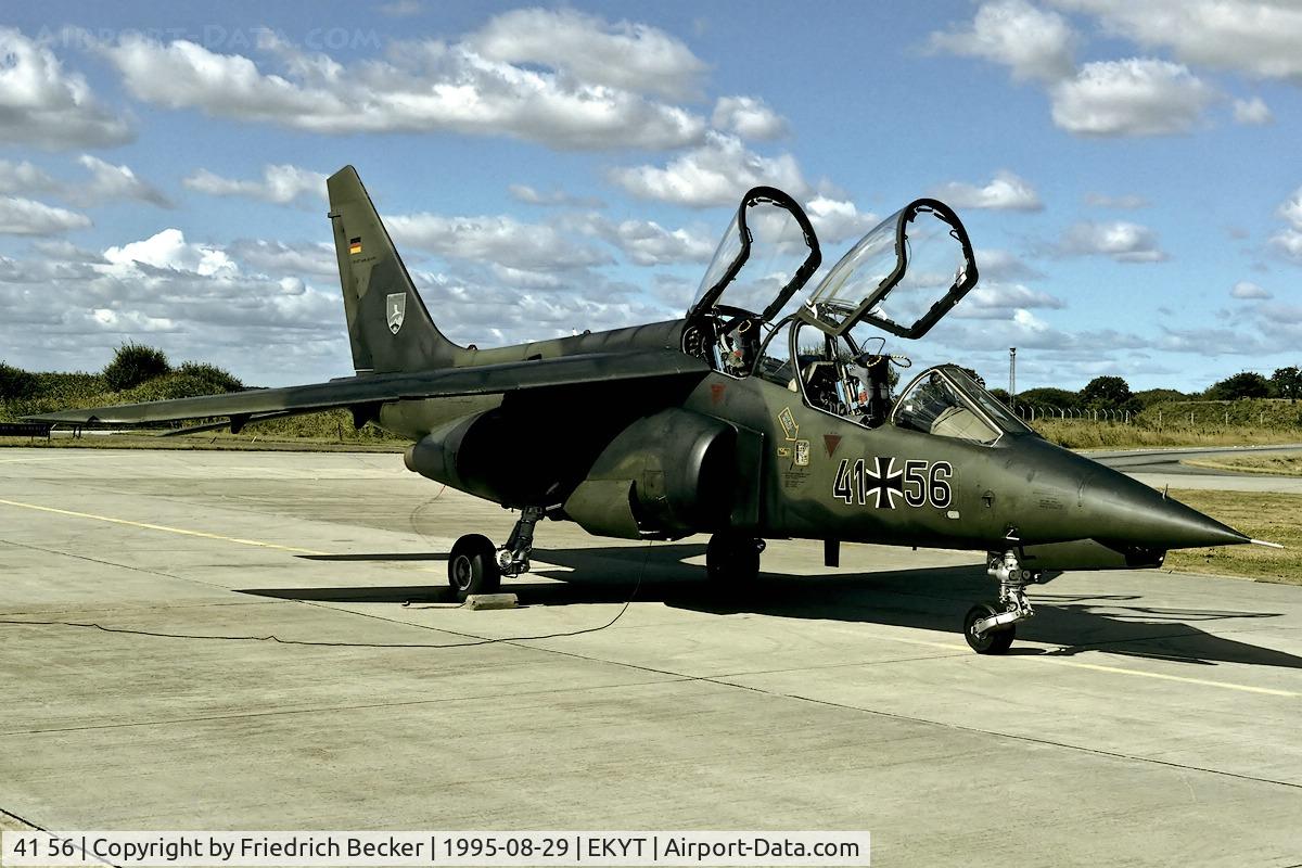 41 56, Dassault-Dornier Alpha Jet A C/N 0156, Tactical Weaponry 1996