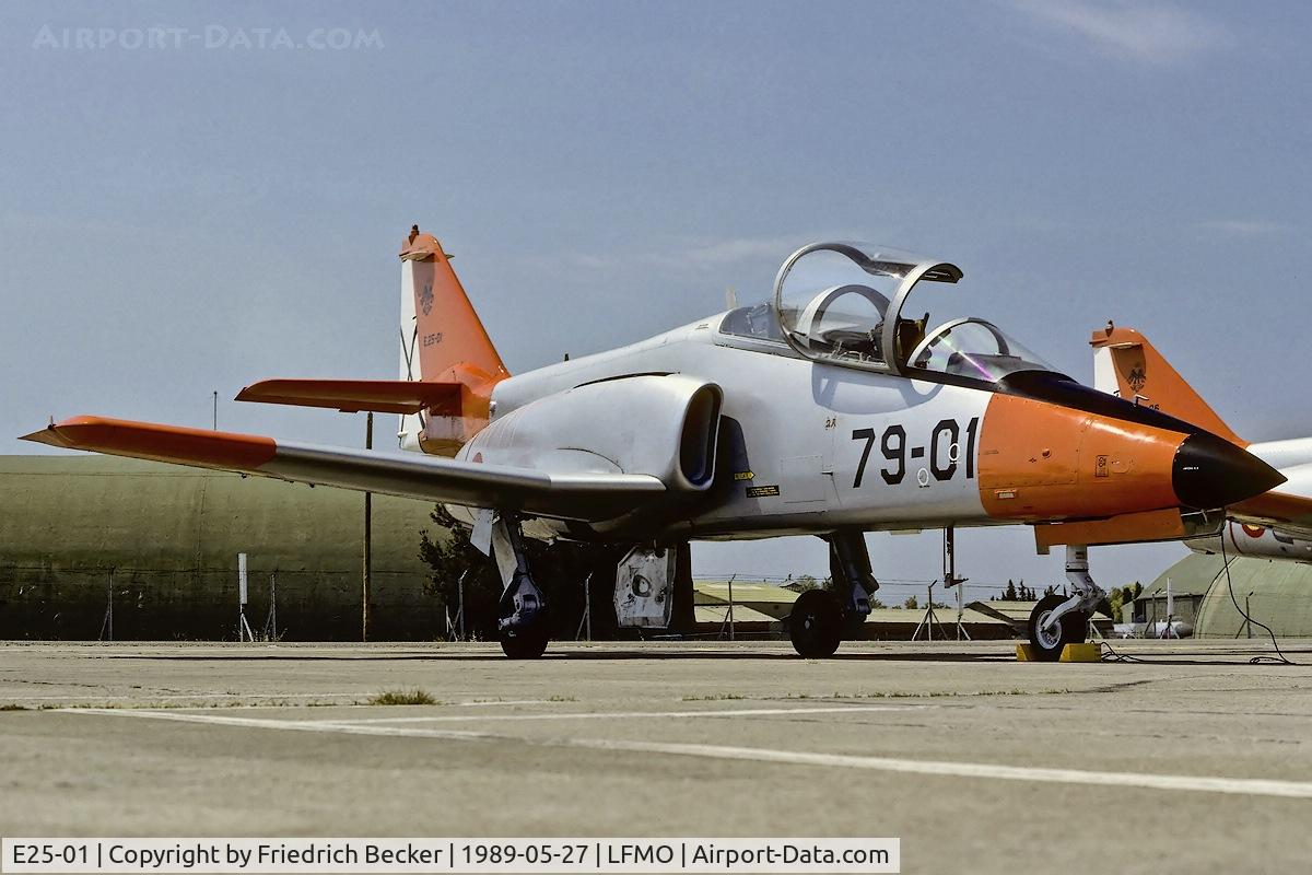 E25-01, CASA C-101EB Aviojet C/N EB01-01-001, prepared for another flying demonstration