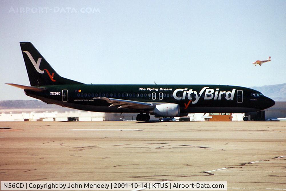 N56CD, 1998 Boeing 737-46Q C/N 29000, Taxiing for takeoff