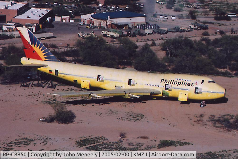 RP-C8850, 1978 Boeing 747-211B C/N 21516, Forlorn sunbather