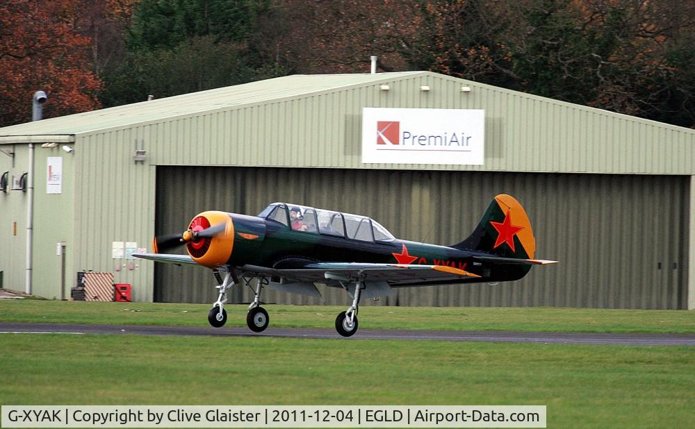 G-XYAK, 1989 Bacau Yak-52 C/N 899413, Ex: DOSAAF 25 Yellow>LY-AFX>RA-4469(2)>G-XYAK