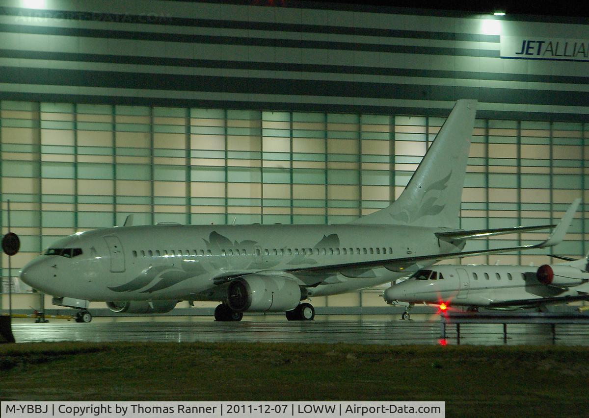 M-YBBJ, 2006 Boeing 737-7HE C/N 36027, Global Jet Austria Boeing 737
