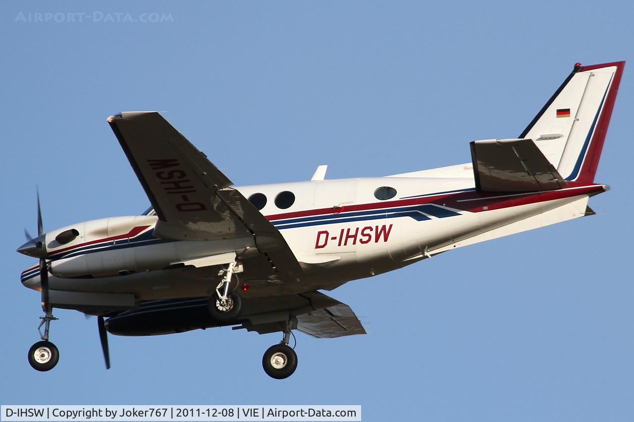 D-IHSW, 1992 Beech C90B King Air C/N LJ-1315, Private