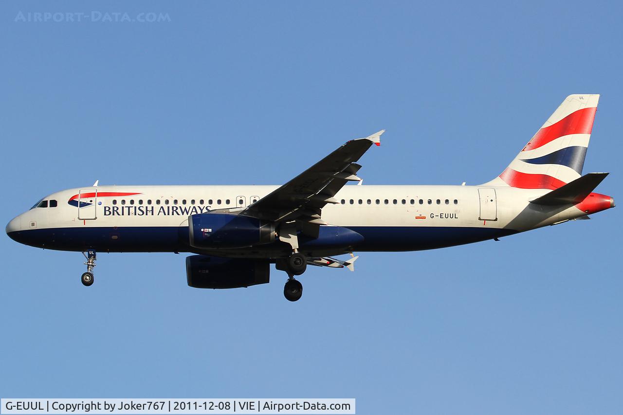 G-EUUL, 2002 Airbus A320-232 C/N 1708, British Airways