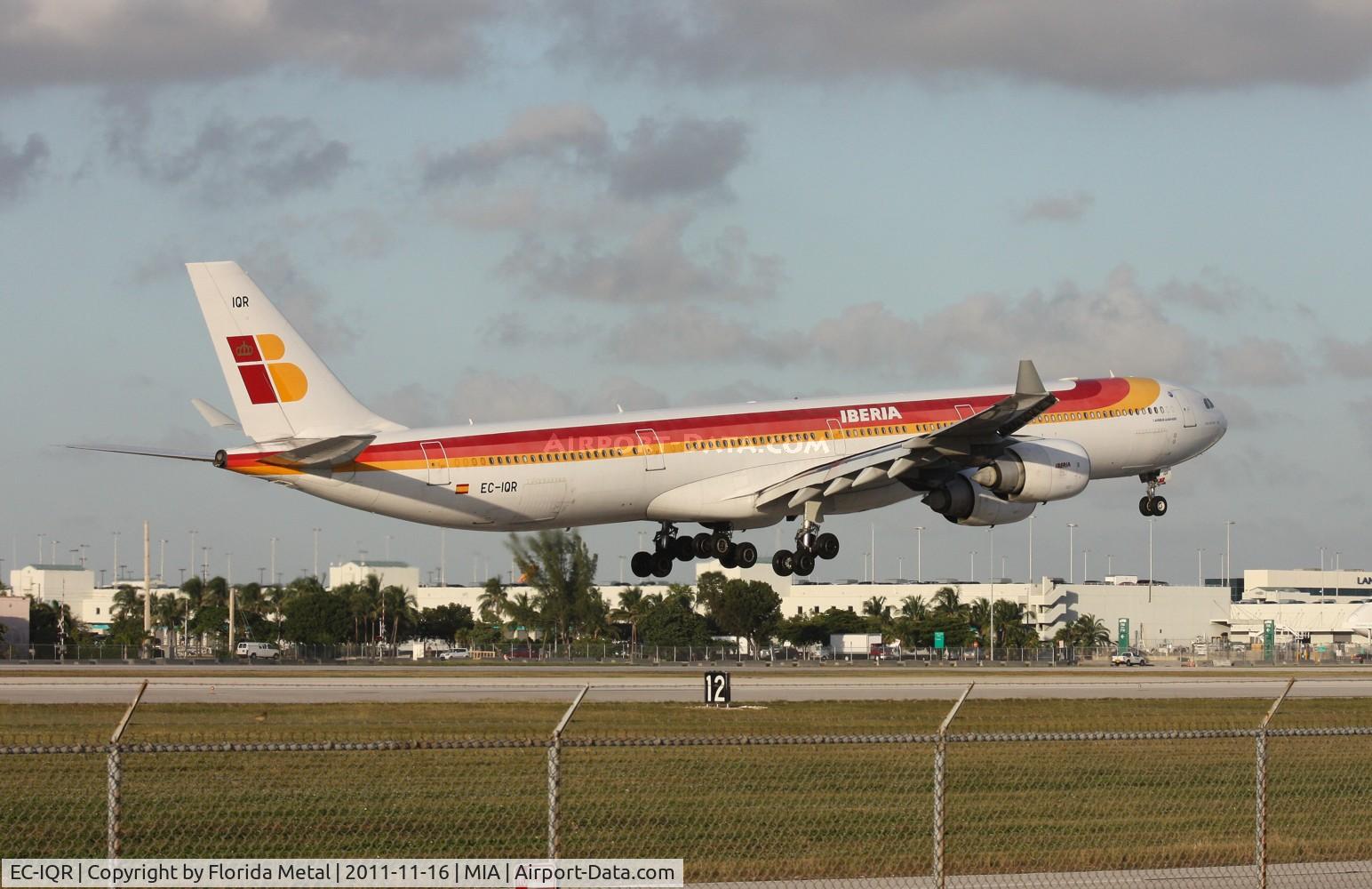 EC-IQR, 2002 Airbus A340-642 C/N 460, Iberia A340-600