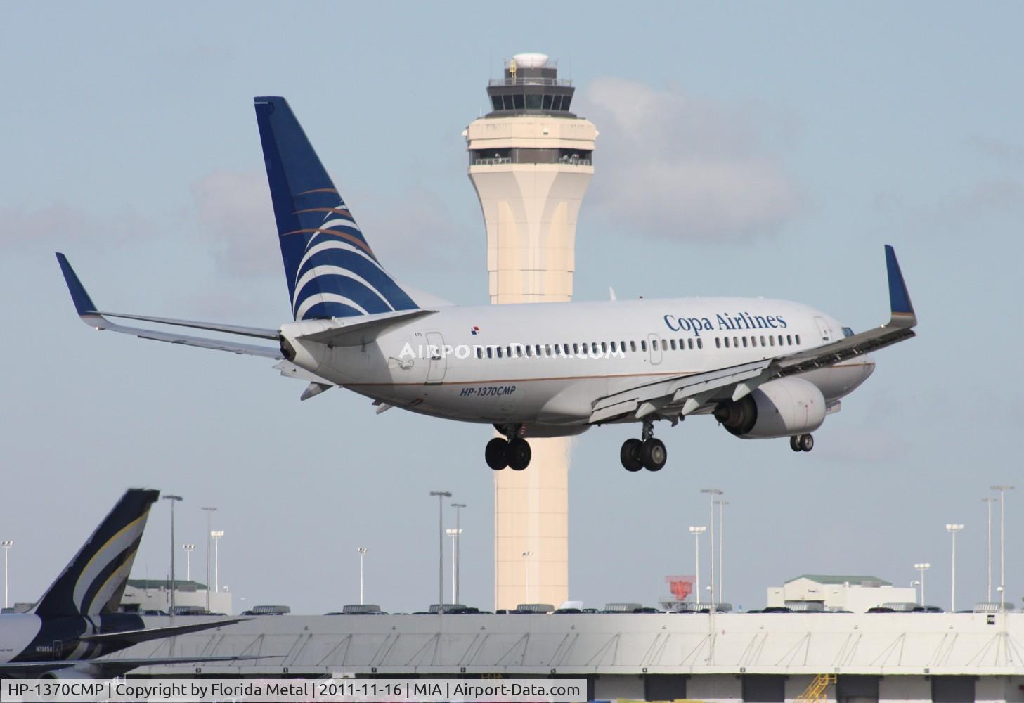 HP-1370CMP, 1999 Boeing 737-71Q C/N 29048, Copa 737