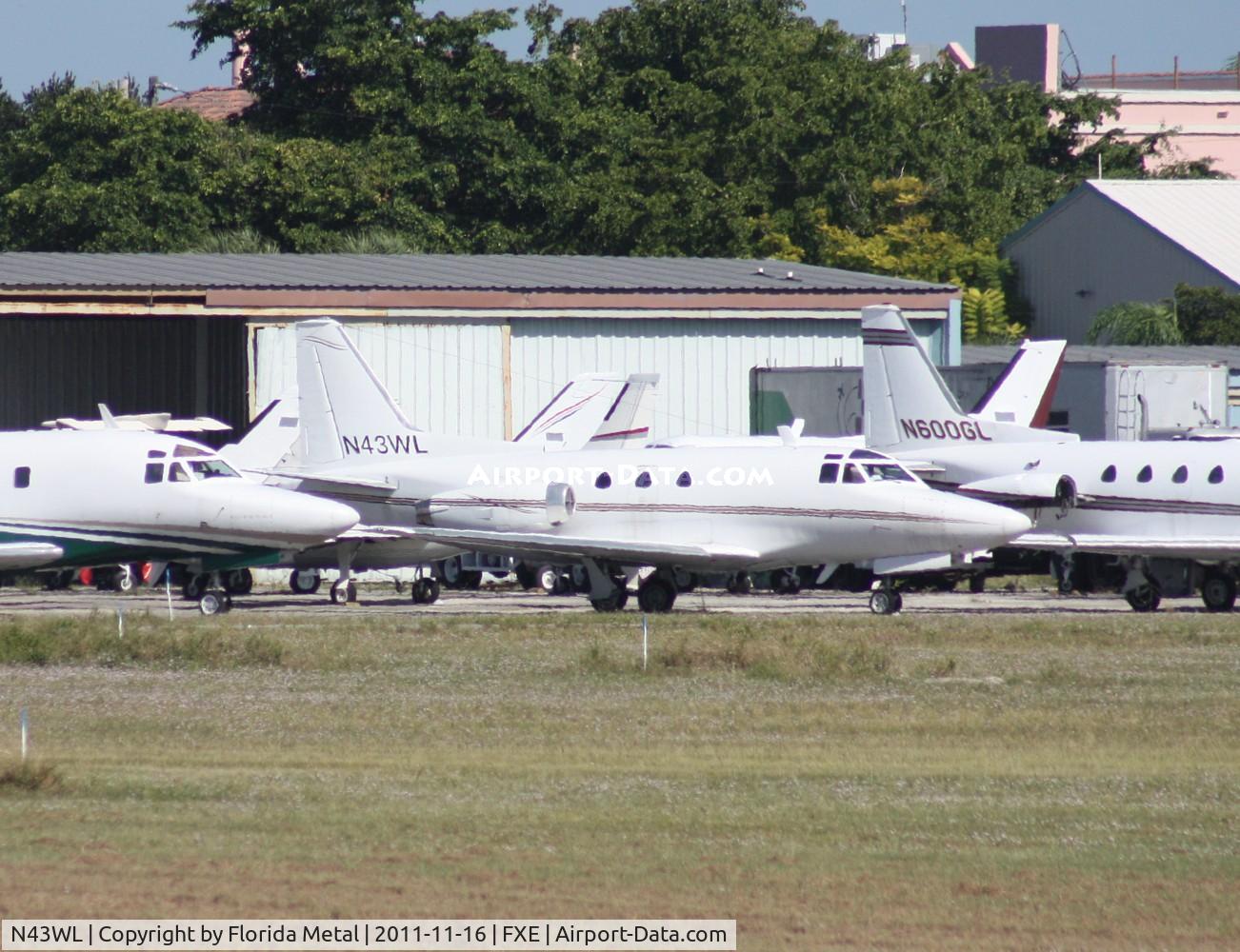 N43WL, 1964 North American NA-265-40 Sabreliner C/N 282-15, Sabreliner