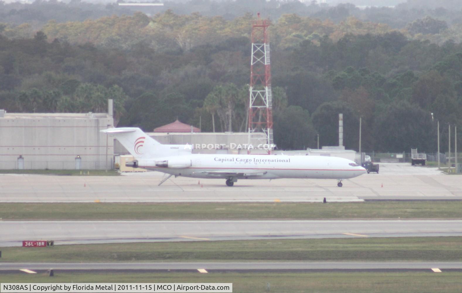 N308AS, 1980 Boeing 727-227 C/N 22002, Capitol Cargo 727
