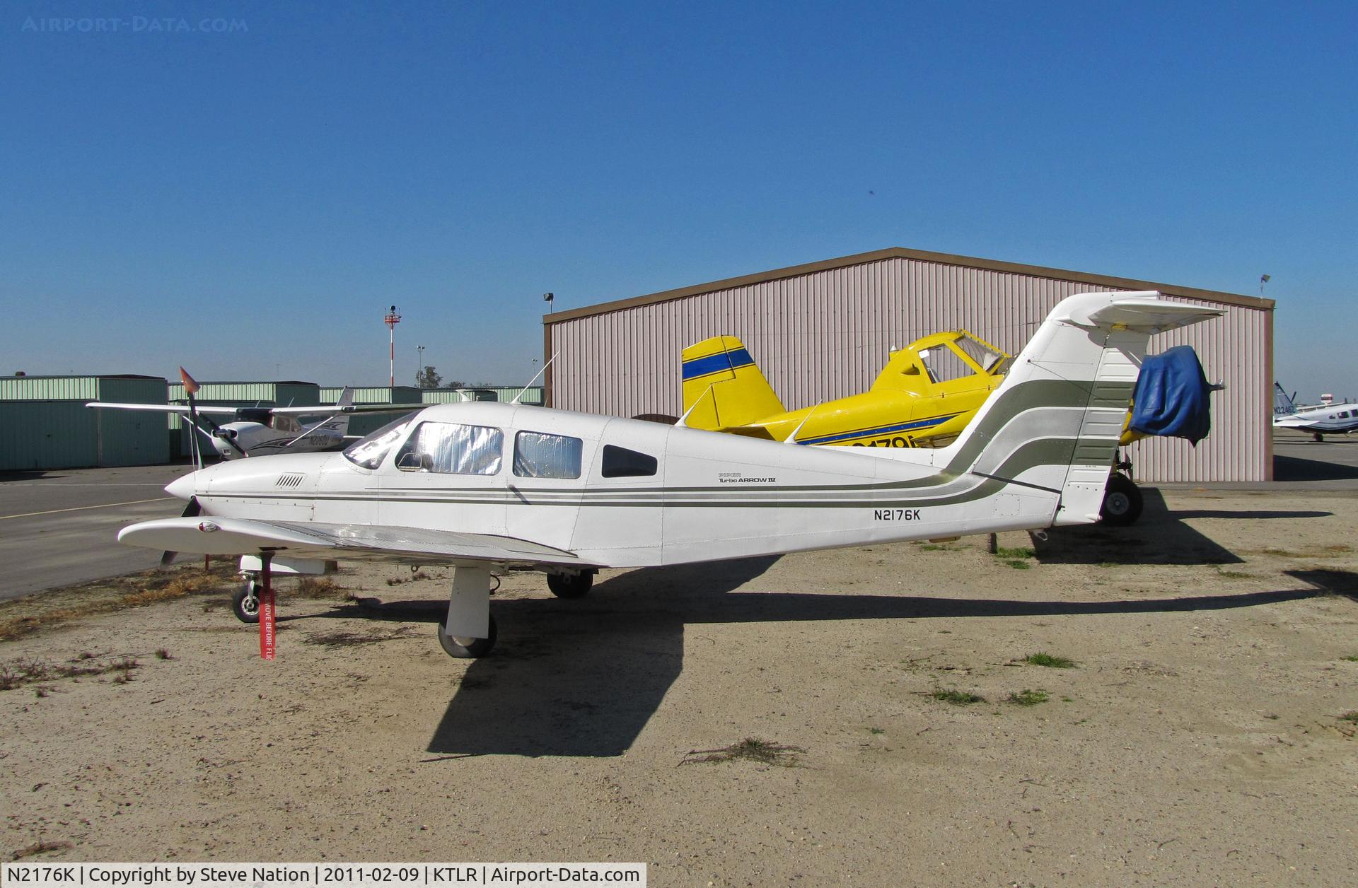 N2176K, 1978 Piper PA-28RT-201T Arrow IV C/N 28R-7931032, Locally-based 1978 PA-28RT-201T @ Tulare, CA