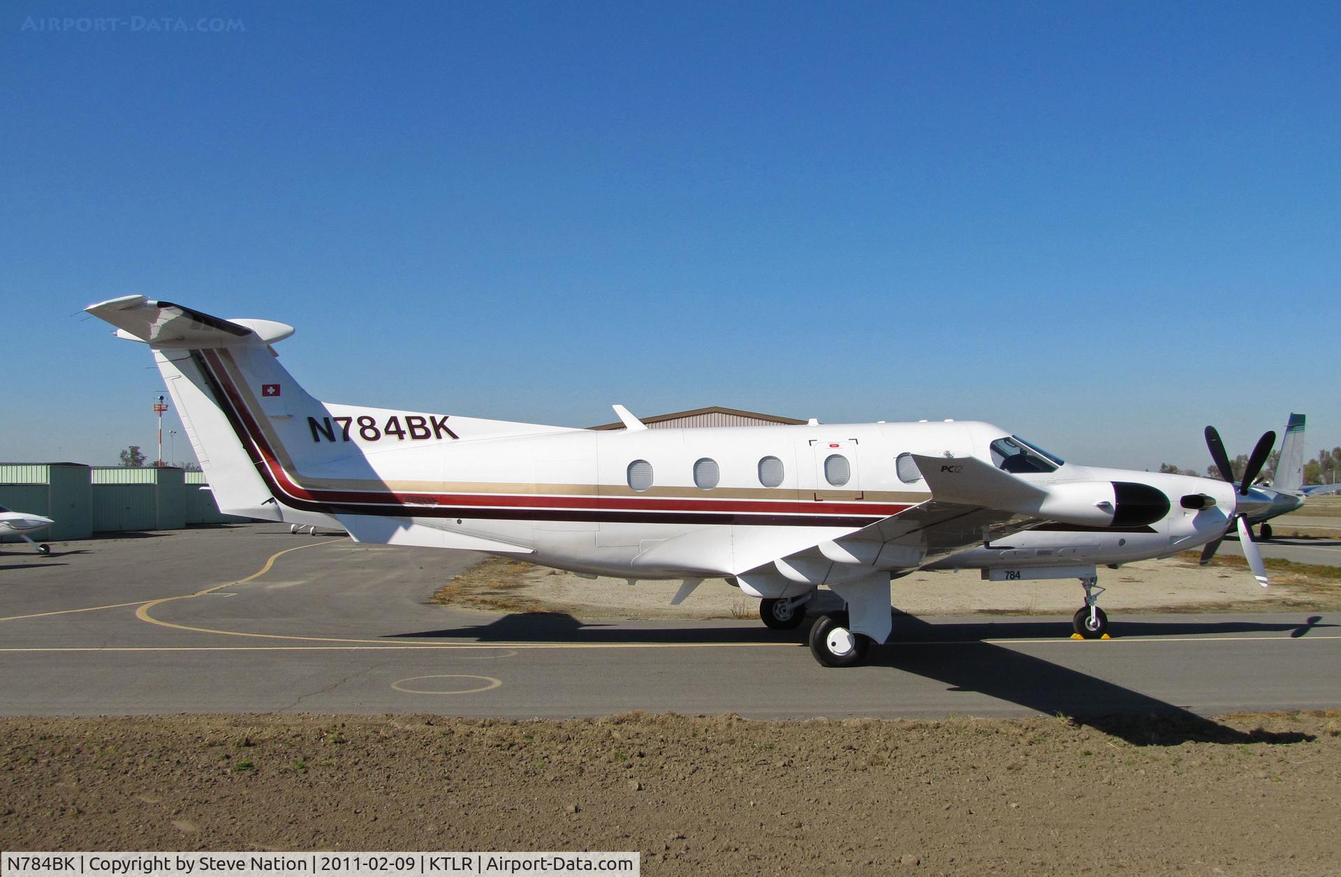 N784BK, 2007 Pilatus PC-12/47 C/N 784, Triple G Air LLC 2007 PC-12/47 @ Tulare, CA