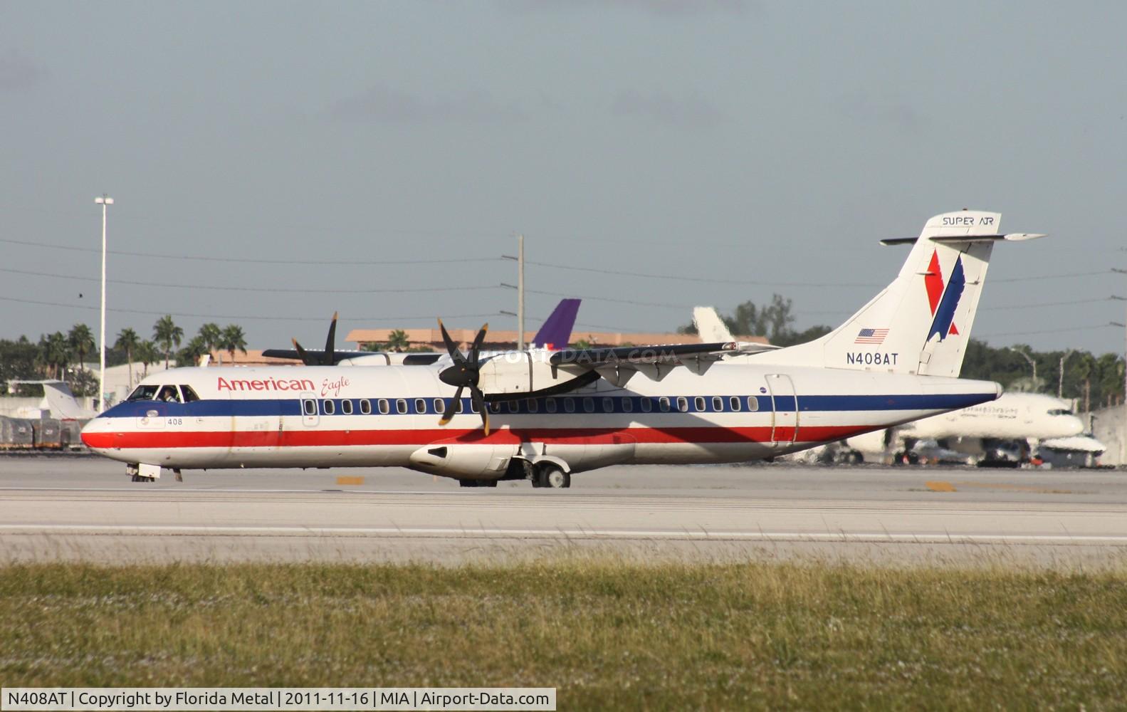 N408AT, 1994 ATR 72-212 C/N 408, Eagle ATR