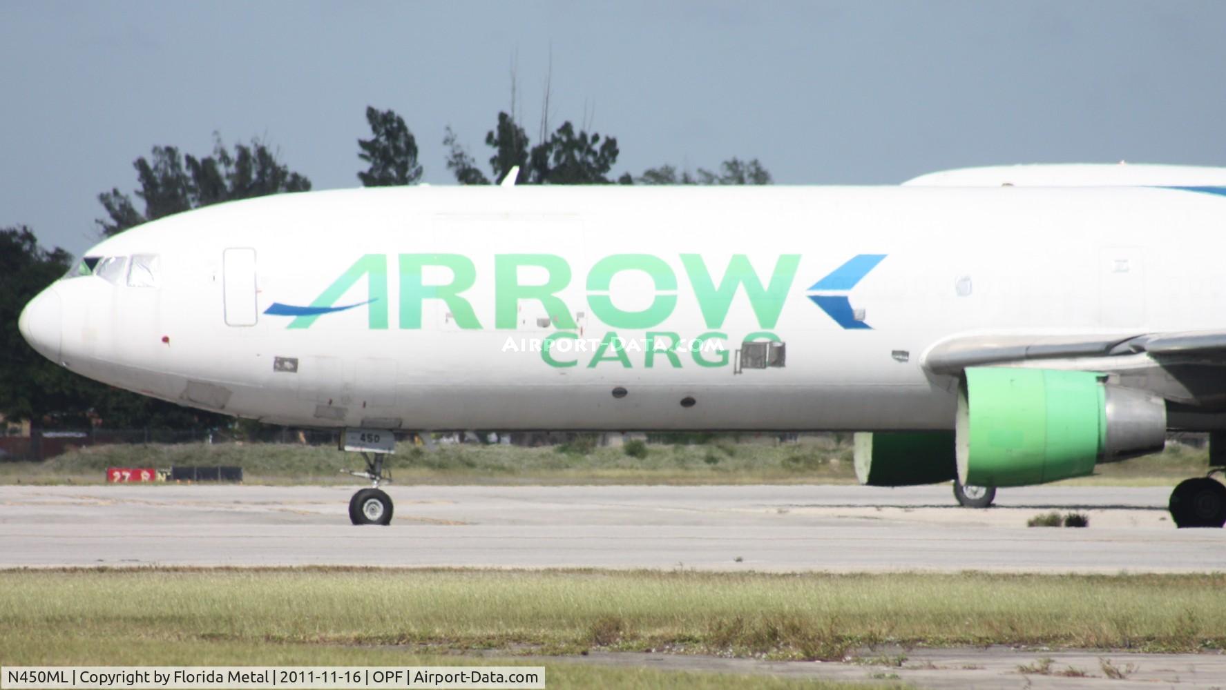 N450ML, 1980 McDonnell Douglas DC-10-30F C/N 47831, Arrow Cargo DC-10-30