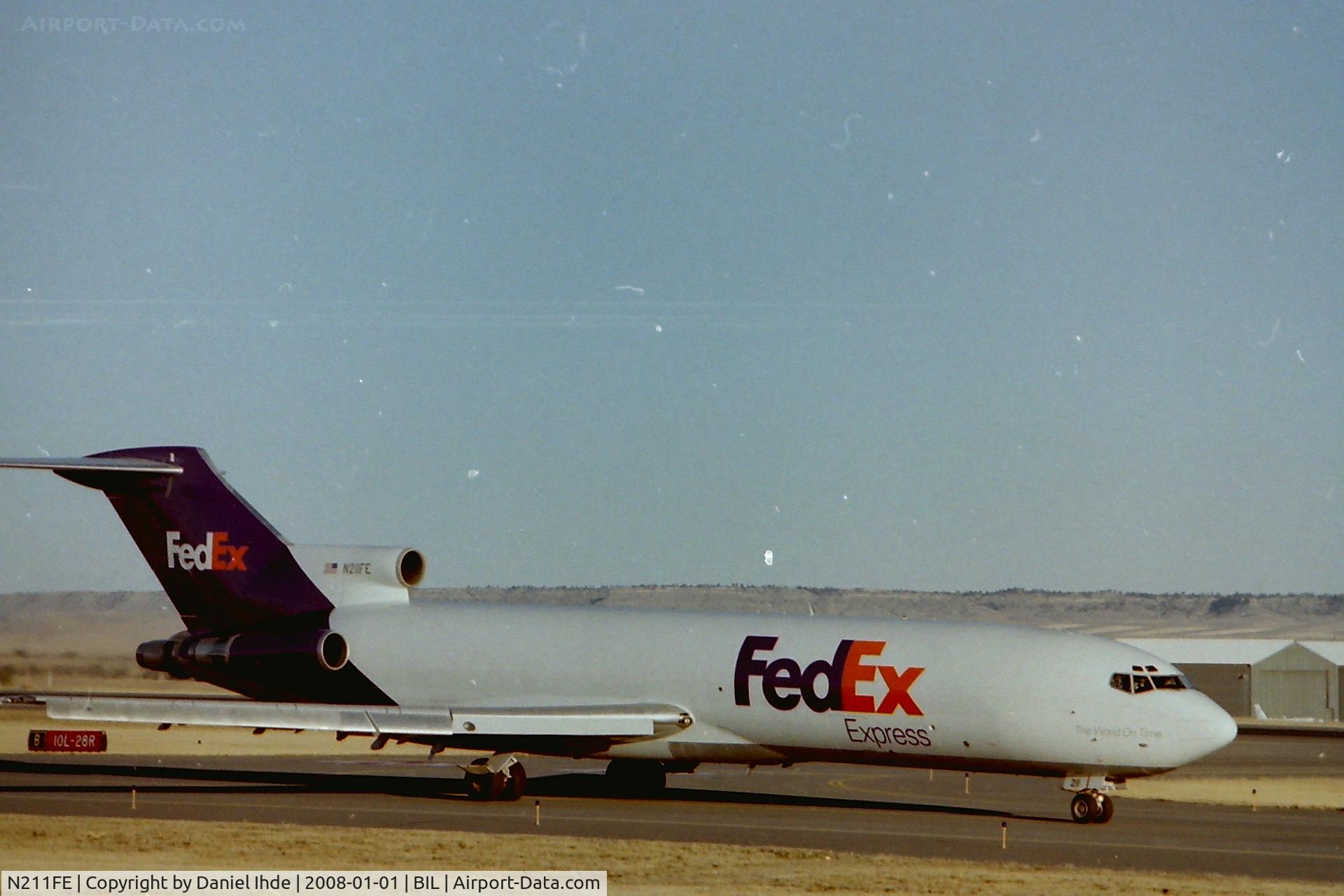 N211FE, 1984 Boeing 727-2S2F C/N 22933, FedEx 727 @ BIL