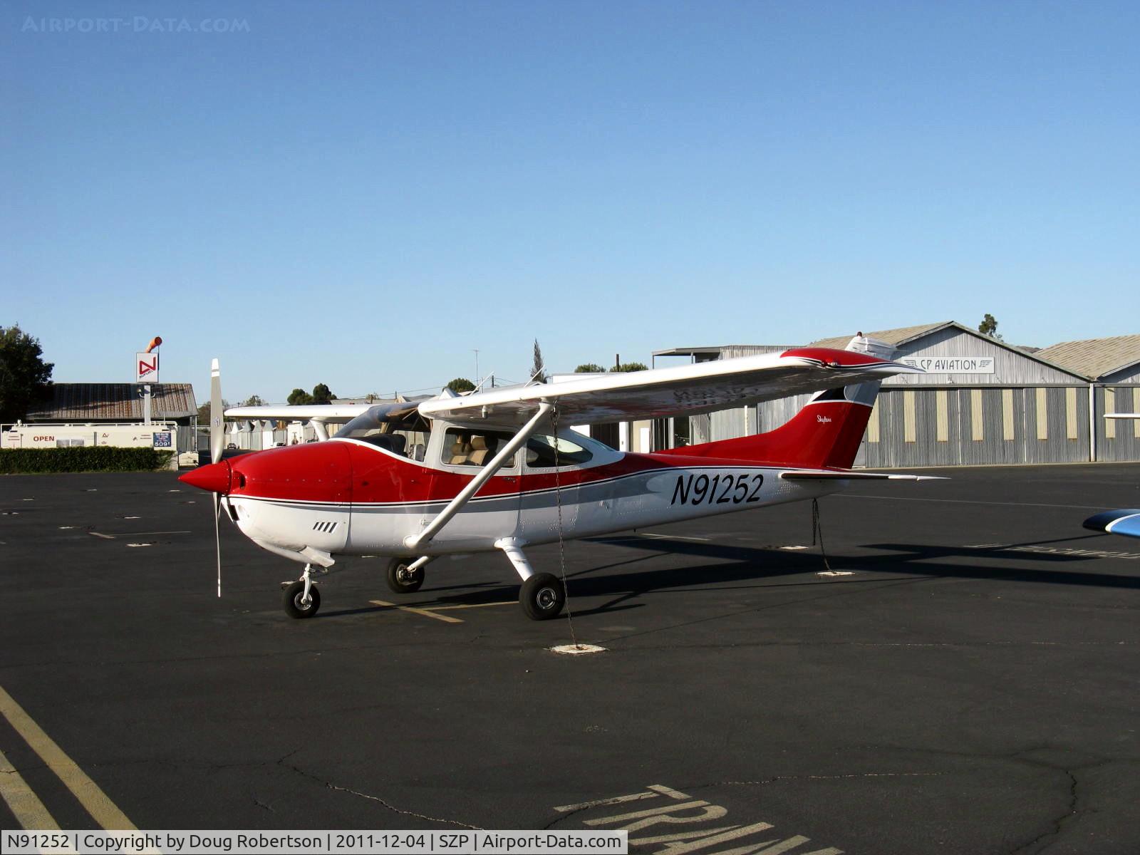 N91252, 1973 Cessna 182P Skylane C/N 18261981, 1973 Cessna 182P SKYLANE, Continental O-470-S 230 Hp