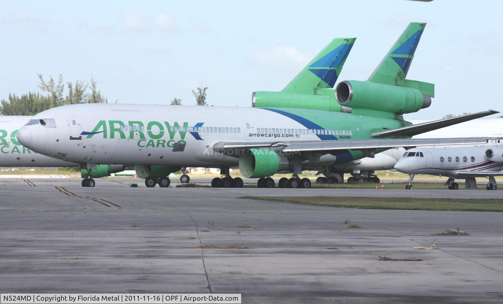 N524MD, 1979 McDonnell Douglas DC-10-30 C/N 46999, Arrow DC-10