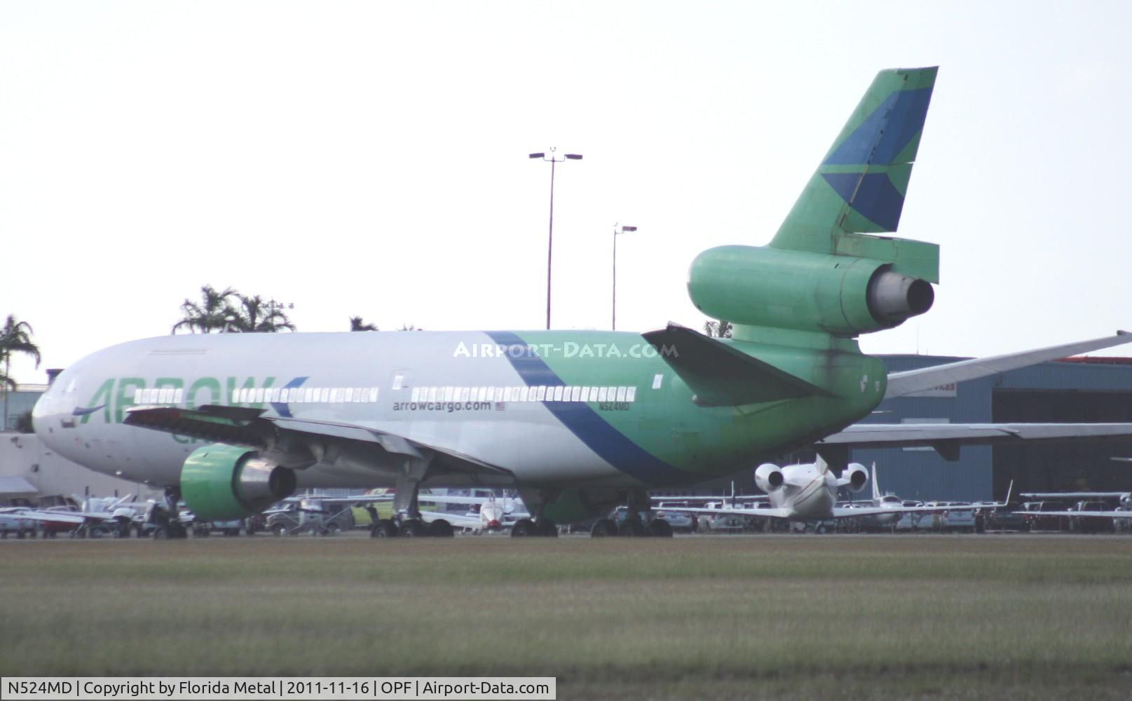N524MD, 1979 McDonnell Douglas DC-10-30 C/N 46999, Arrow DC-10