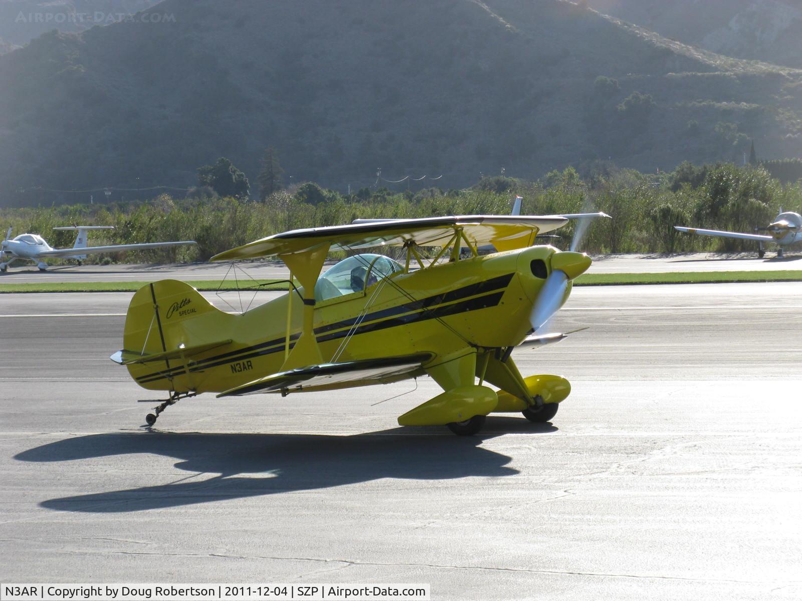 N3AR, 1974 Pitts S-1S Special C/N 10, 1974 Russell PITTS S-1S SPECIAL, Lycoming O&VO-360 180 Hp, holding short 04