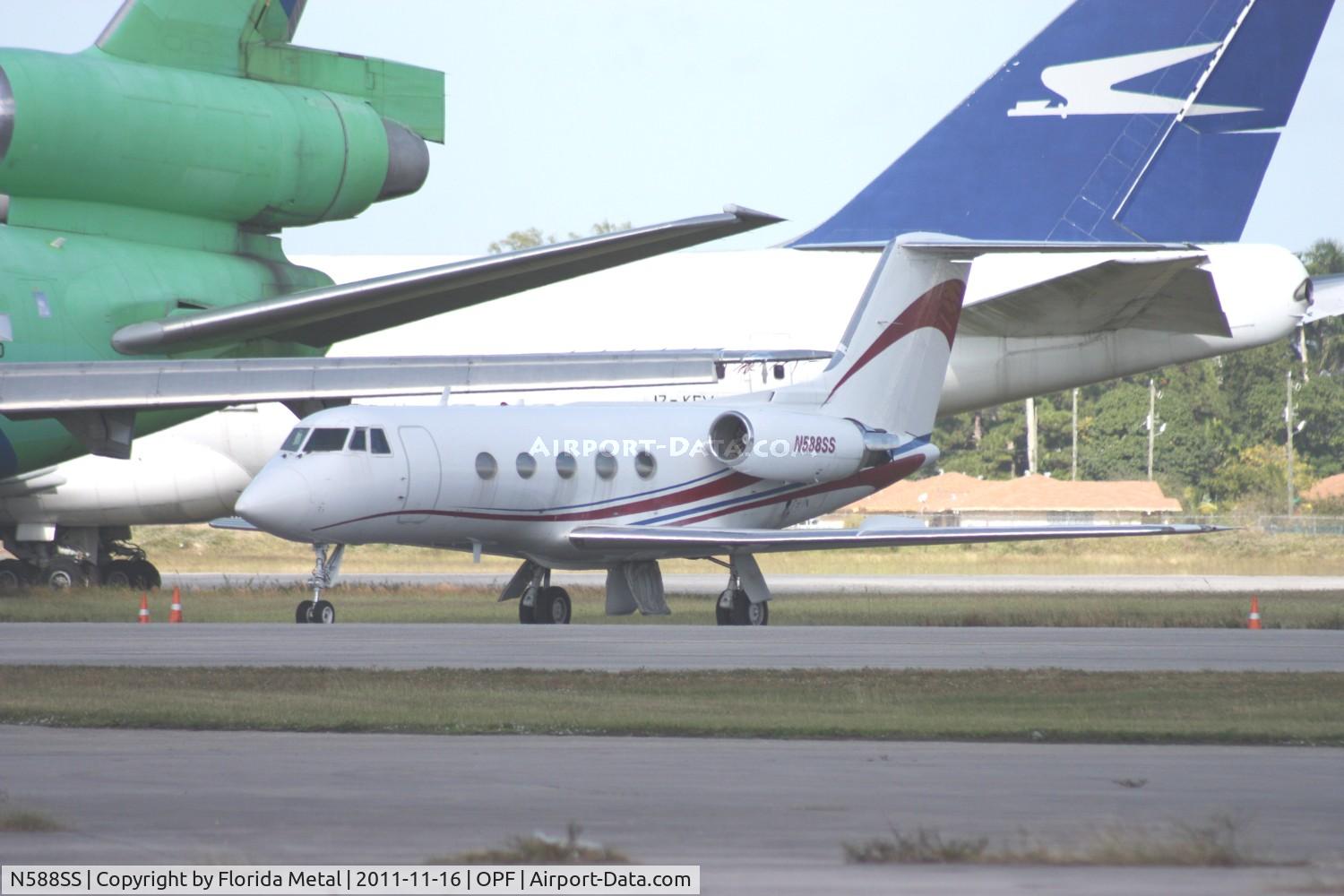 N588SS, 1974 Grumman G-1159 Gulfstream II C/N 142, Gulfstream II