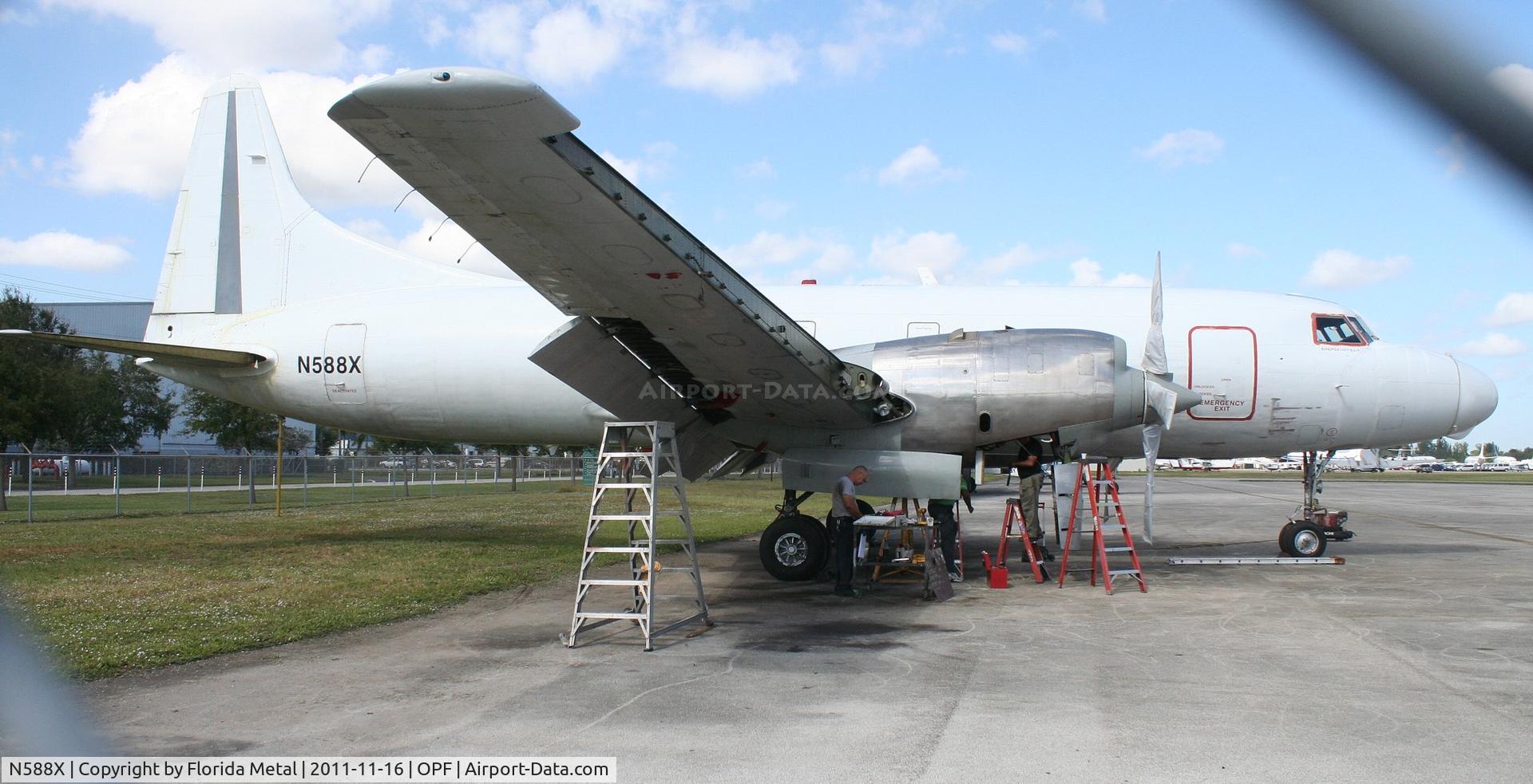 N588X, 1953 Convair 580(F) C/N 052/080, Convair 580
