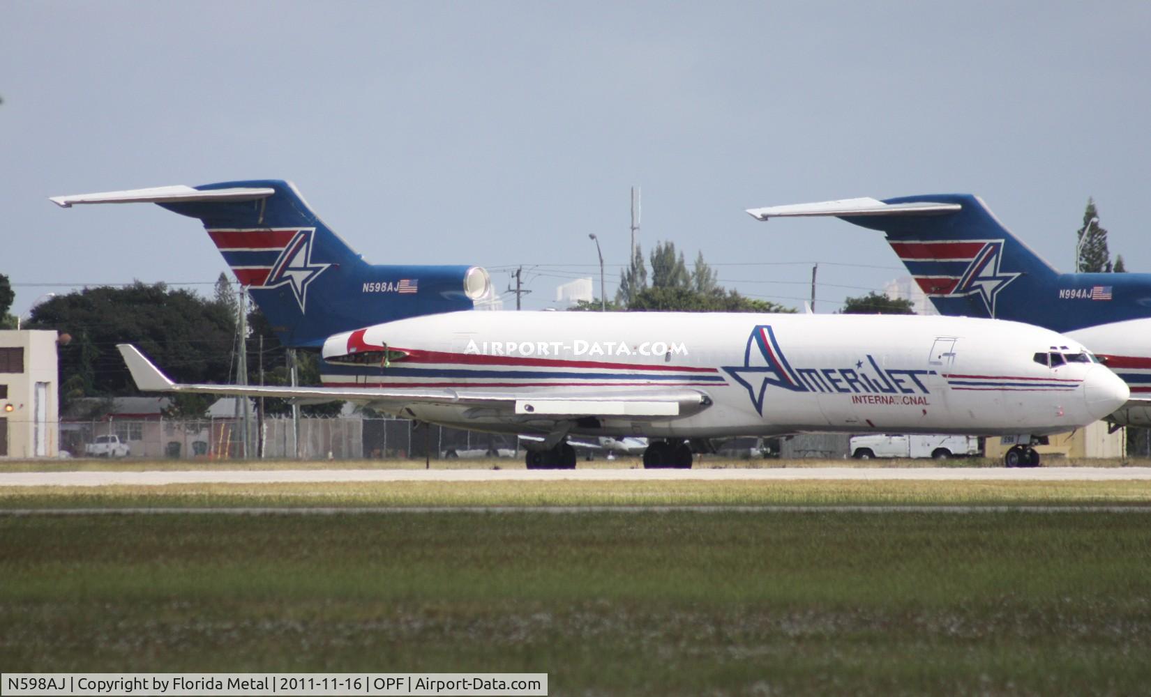 N598AJ, 1979 Boeing 727-212 C/N 21947, Amerijet 727