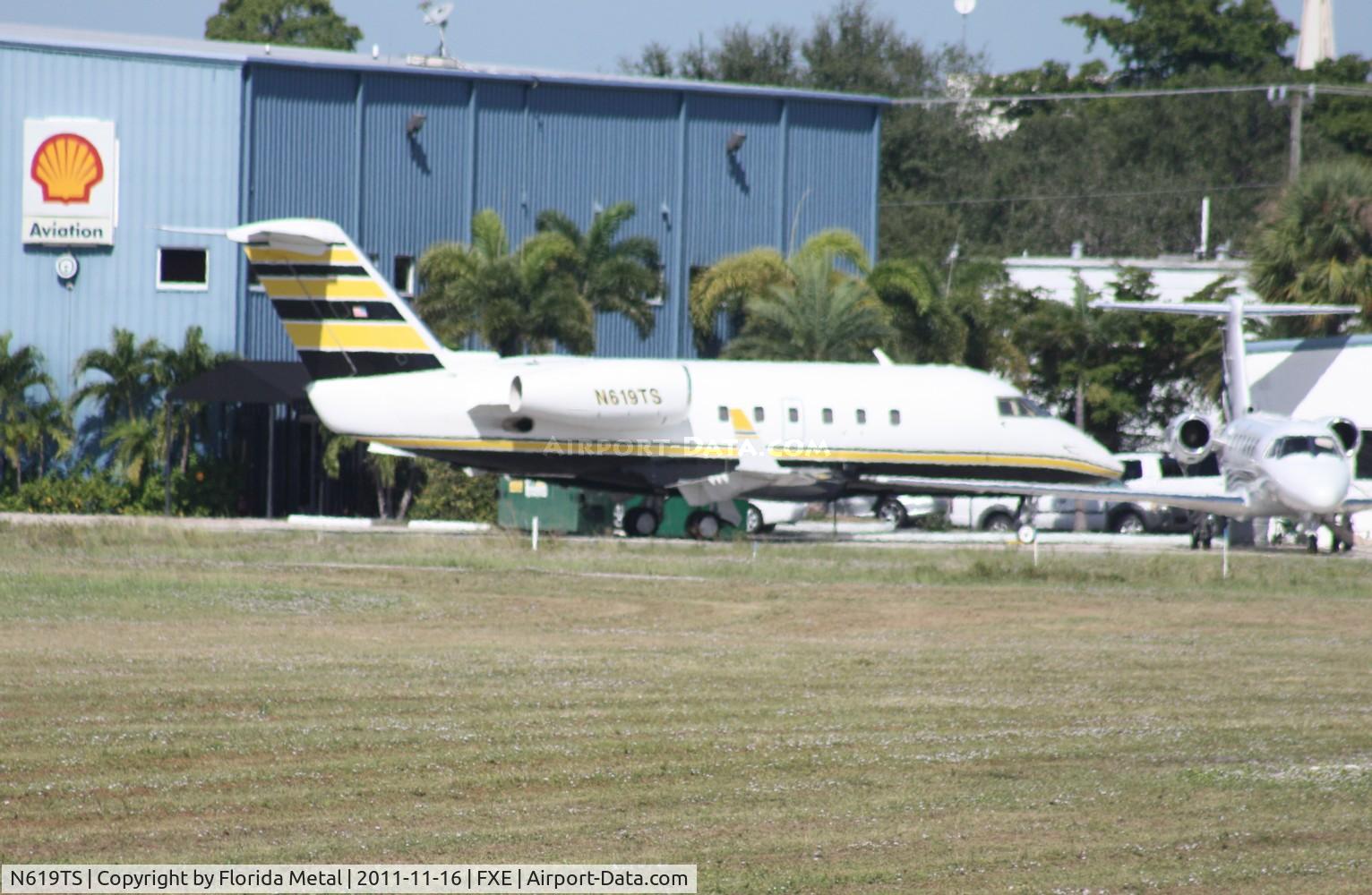 N619TS, Canadair Challenger 600 (CL-600-1A11) C/N 1019, Challenger