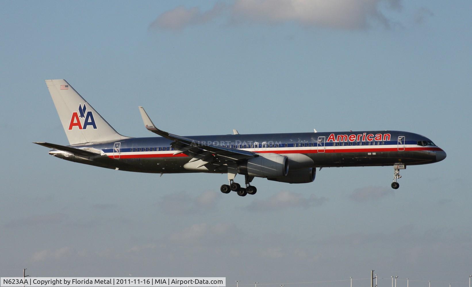 N623AA, 1990 Boeing 757-223 C/N 24581, American 757