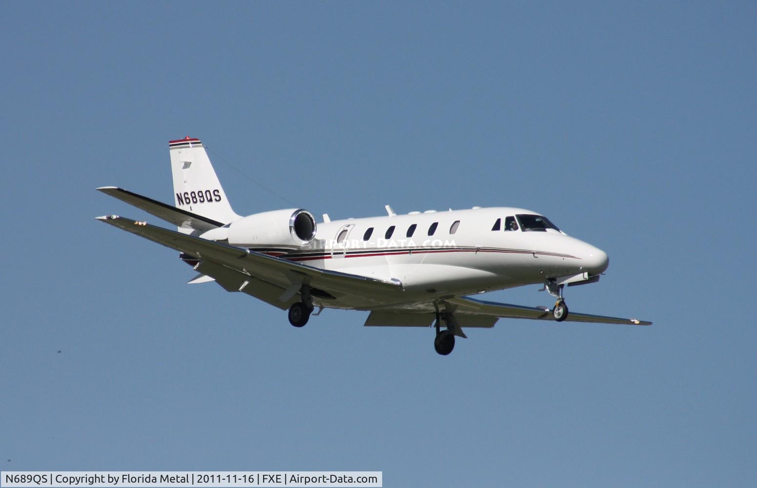 N689QS, 2006 Cessna 560XLS Citation Excel C/N 560-5659, Net Jets C560XL