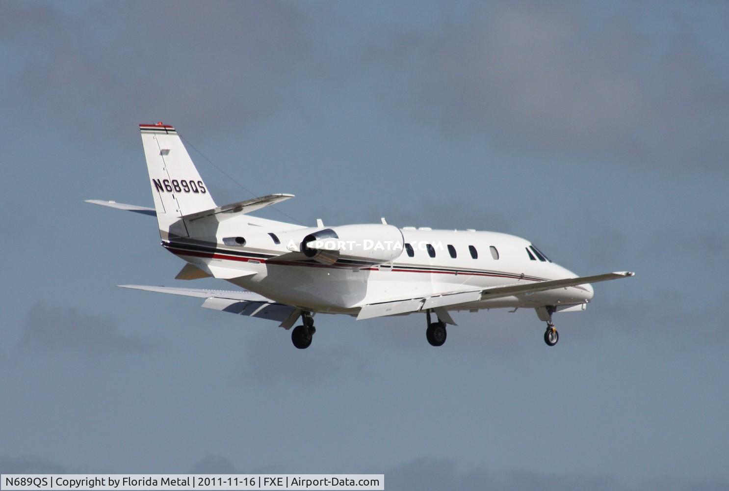 N689QS, 2006 Cessna 560XLS Citation Excel C/N 560-5659, Net Jets C560XL