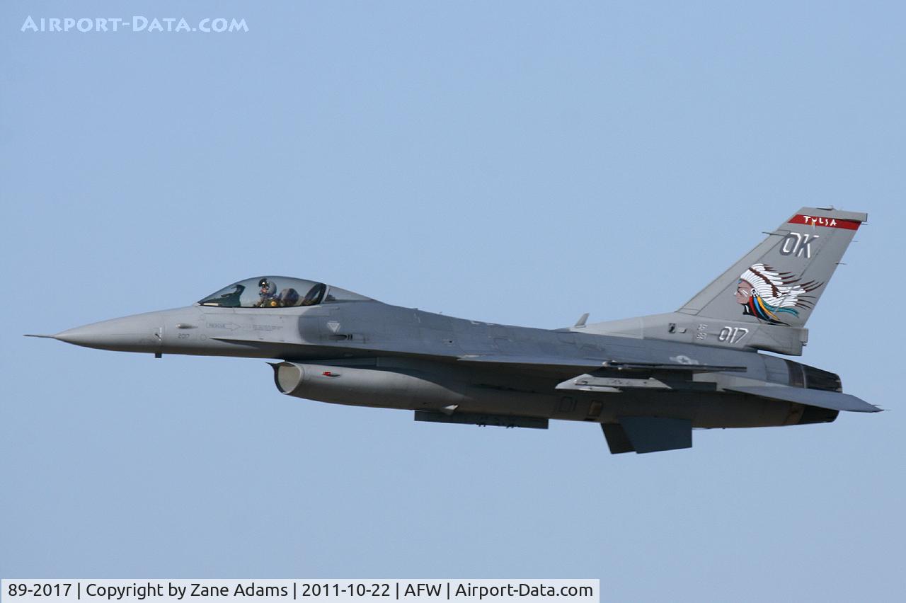 89-2017, 1989 General Dynamics F-16C Fighting Falcon C/N 1C-170, At the 2011 Alliance Airshow - Fort Worth, TX