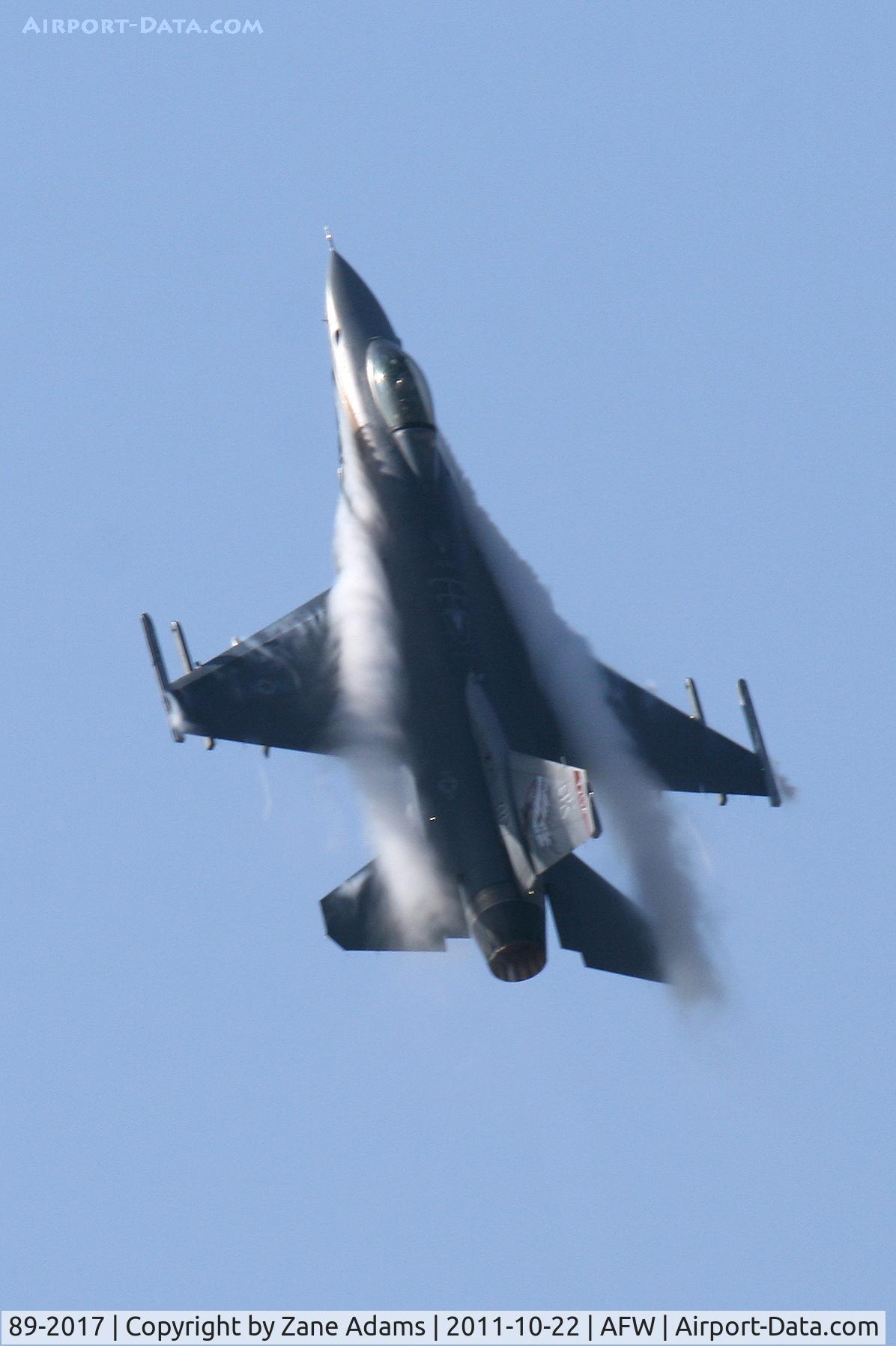 89-2017, 1989 General Dynamics F-16C Fighting Falcon C/N 1C-170, At the 2011 Alliance Airshow - Fort Worth, TX