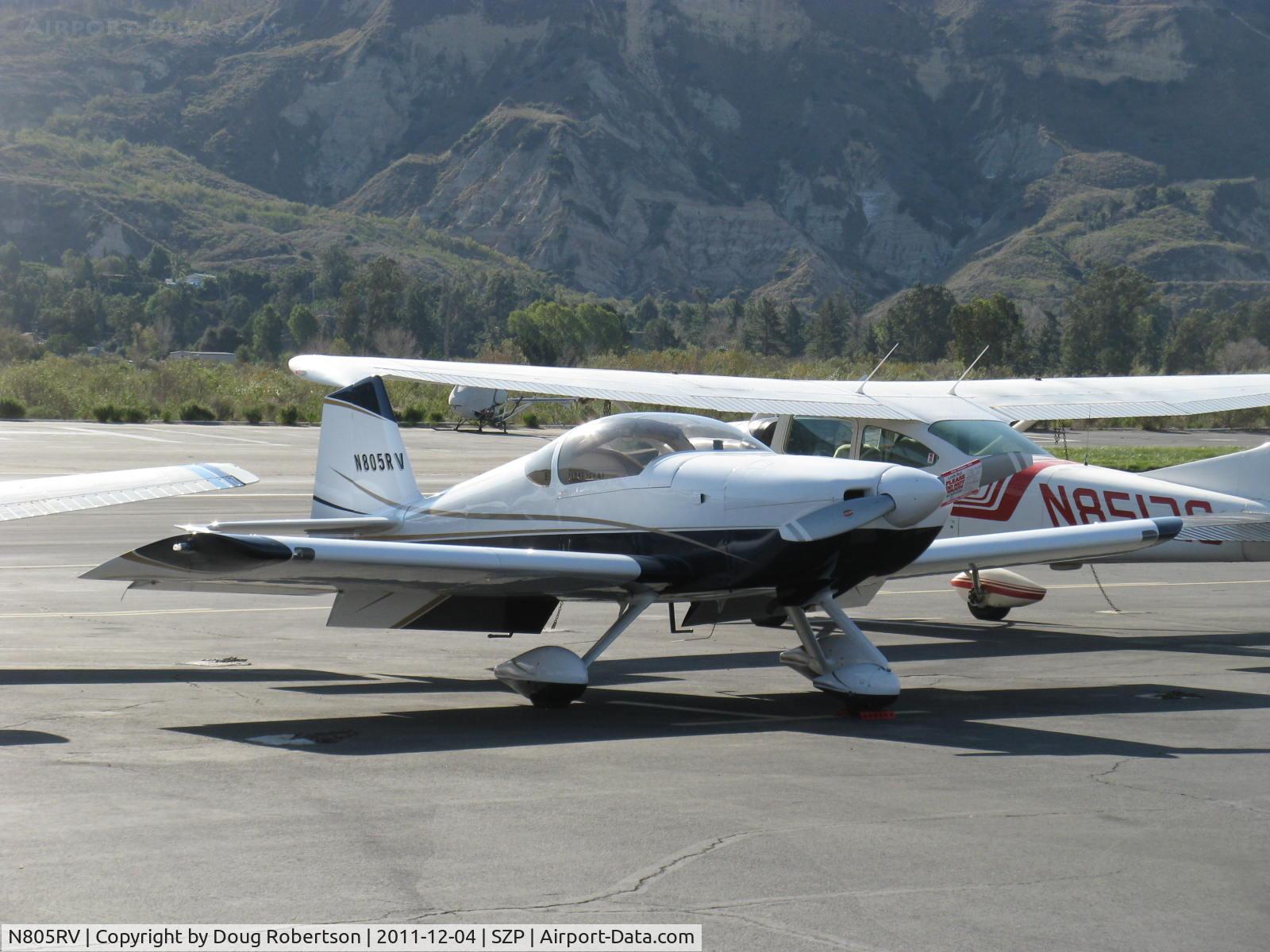 N805RV, 2007 Vans RV-6A C/N 25686, 2007 Dierenfield VAN's RV-6A, Lycoming IO-390-X 210 Hp