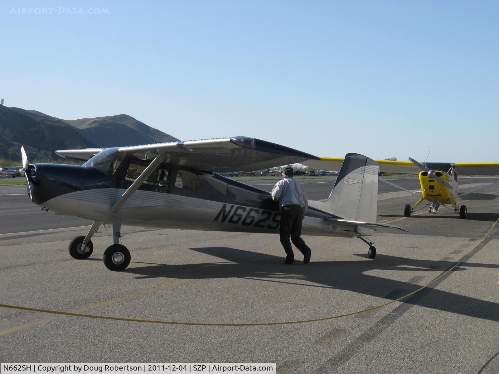 N662SH, 1962 Cessna 150B C/N 15059641, 1962 Cessna 150B taildragger conversion with Micro vortex generators mod, Continental O-200 100 Hp