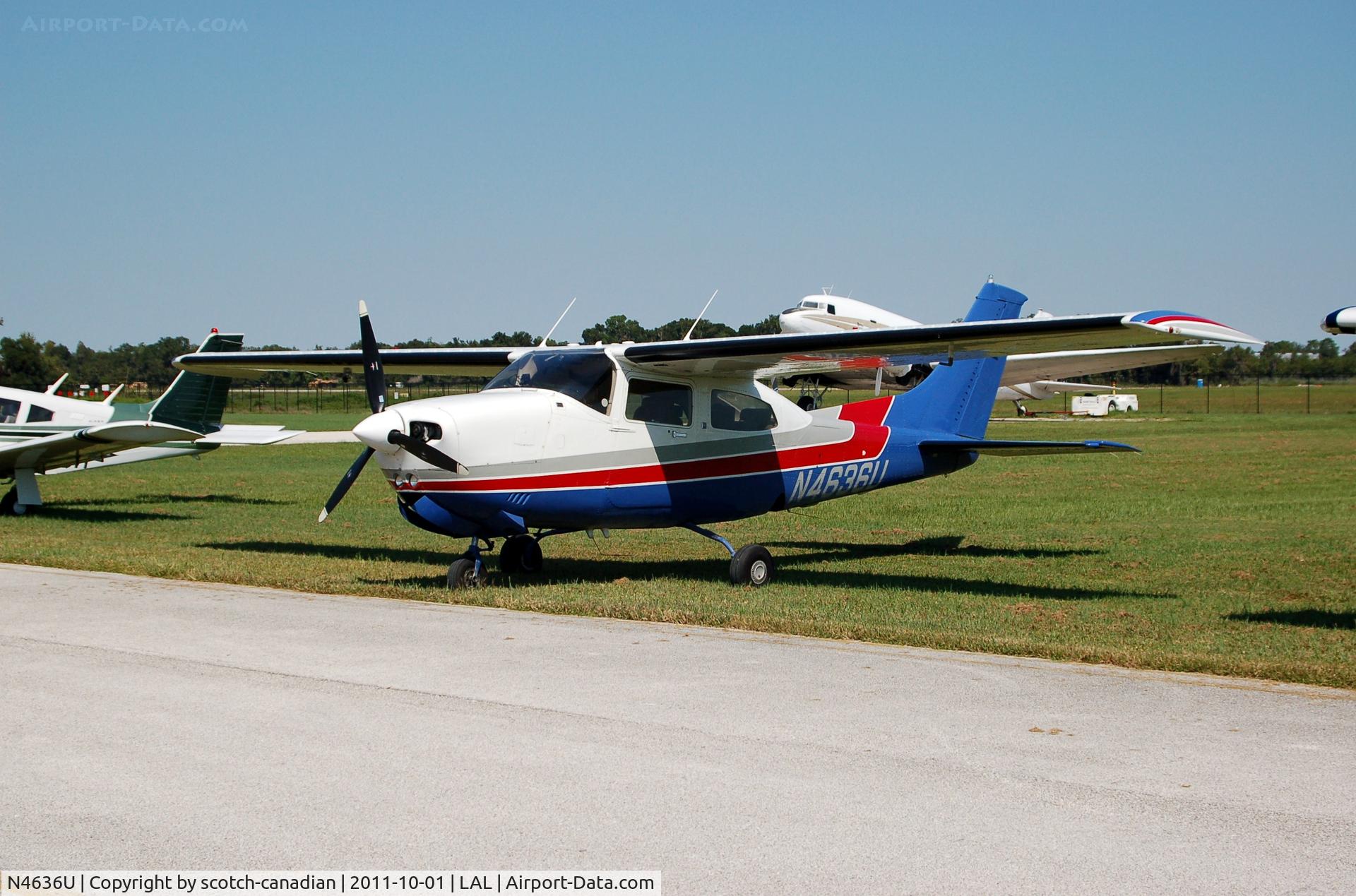 N4636U, 1983 Cessna 210N Centurion C/N 21064794, 1983 Cessna 210N N4636U at Lakeland Linder Regional Airport, Lakeland, FL