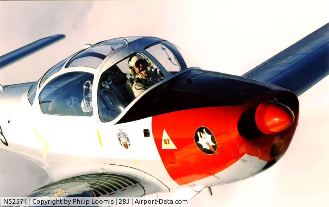 N52571, 1957 Piaggio P-149D C/N 296, Air to Airshot over Florida