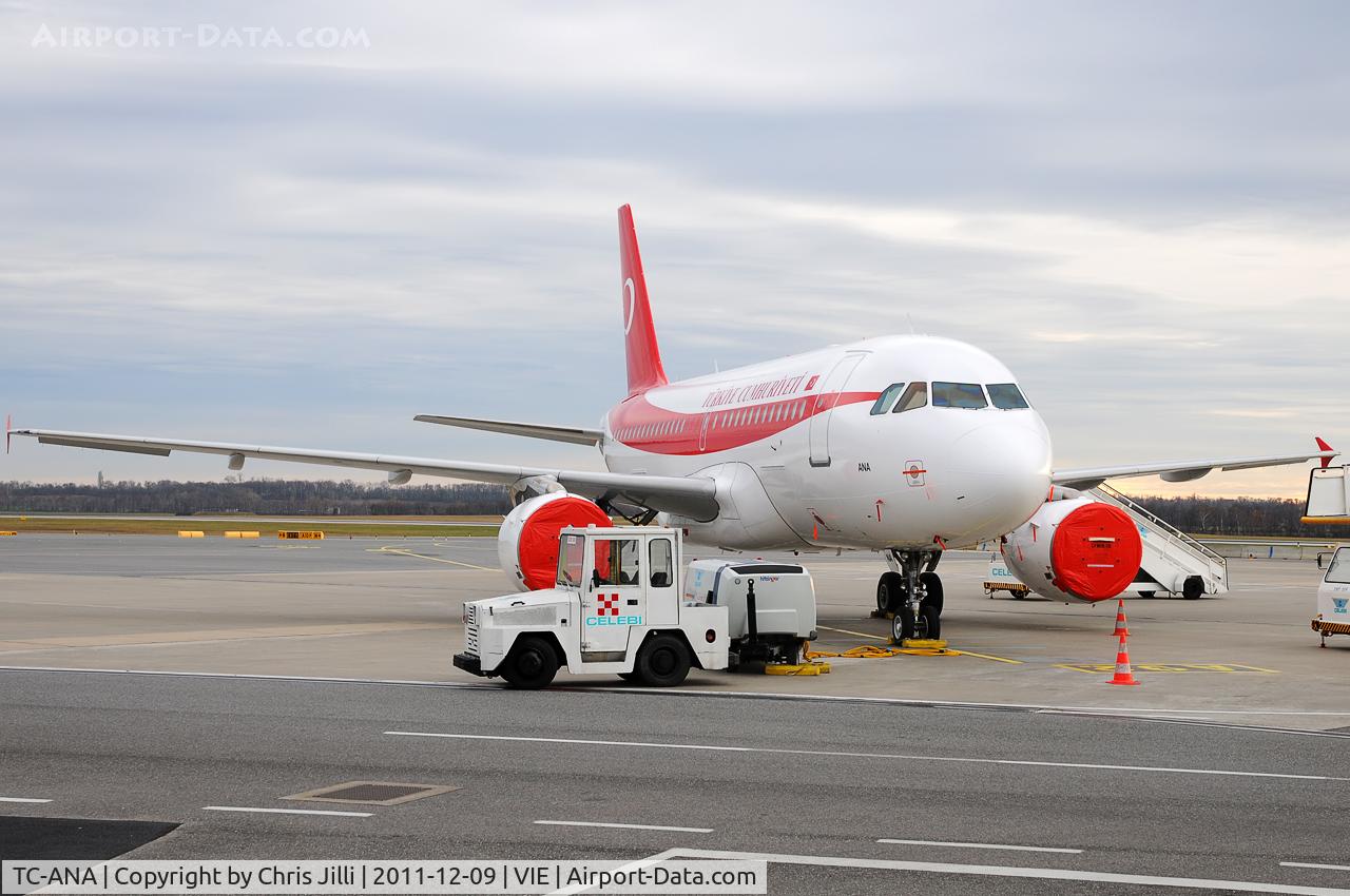 TC-ANA, 2000 Airbus ACJ319 (A319-115/CJ) C/N 1002, Turkish Government