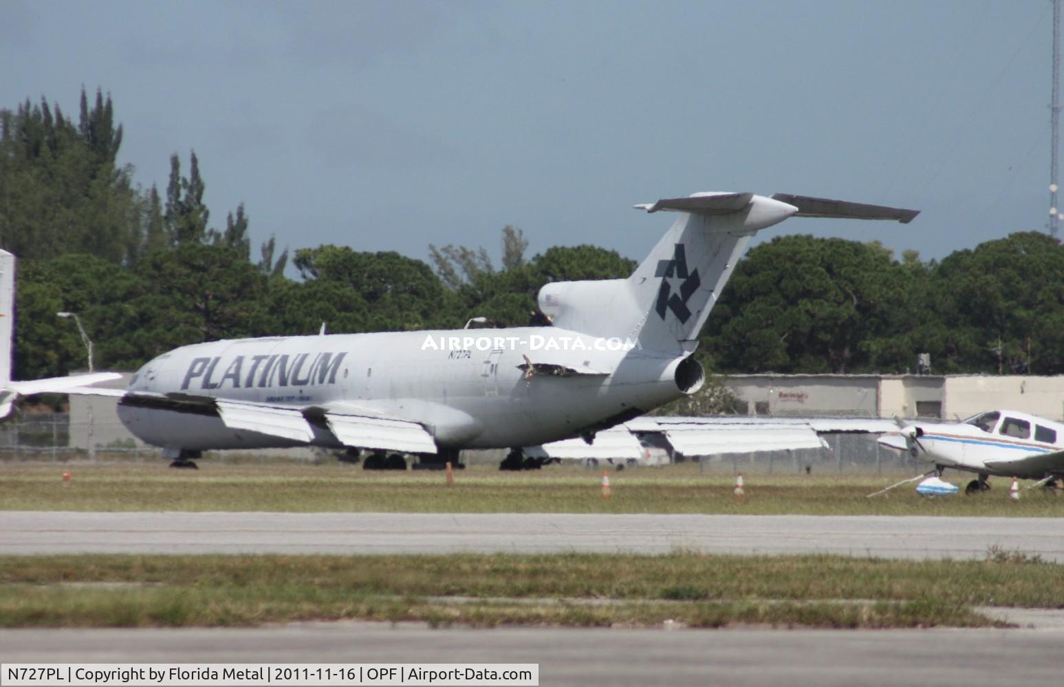 N727PL, 1973 Boeing 727-232 C/N 20643, Platinum Air 727