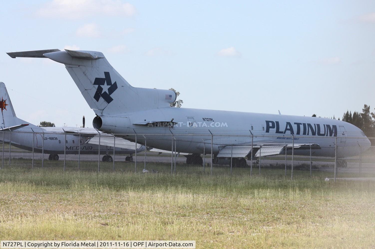 N727PL, 1973 Boeing 727-232 C/N 20643, Platinum Air 727