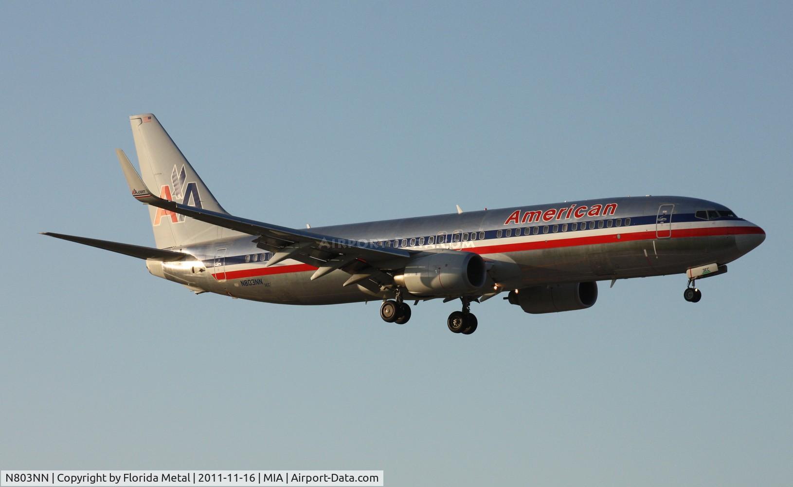 N803NN, 2009 Boeing 737-823 C/N 29566, American 737