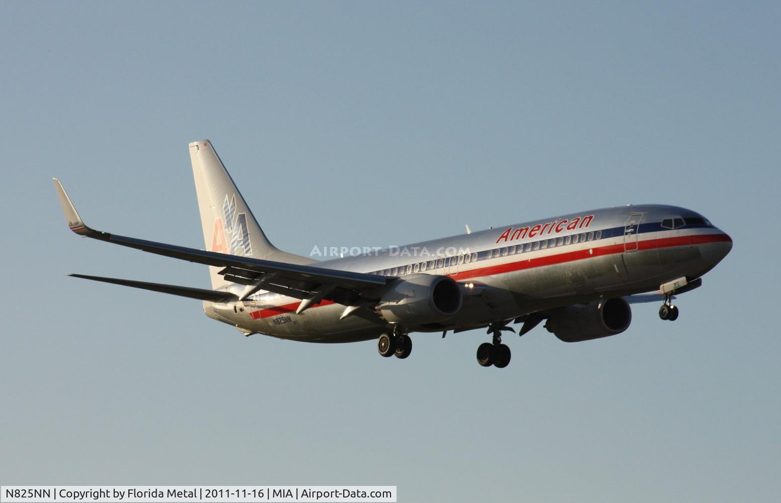 N825NN, 2010 Boeing 737-823 C/N 31087, American 737