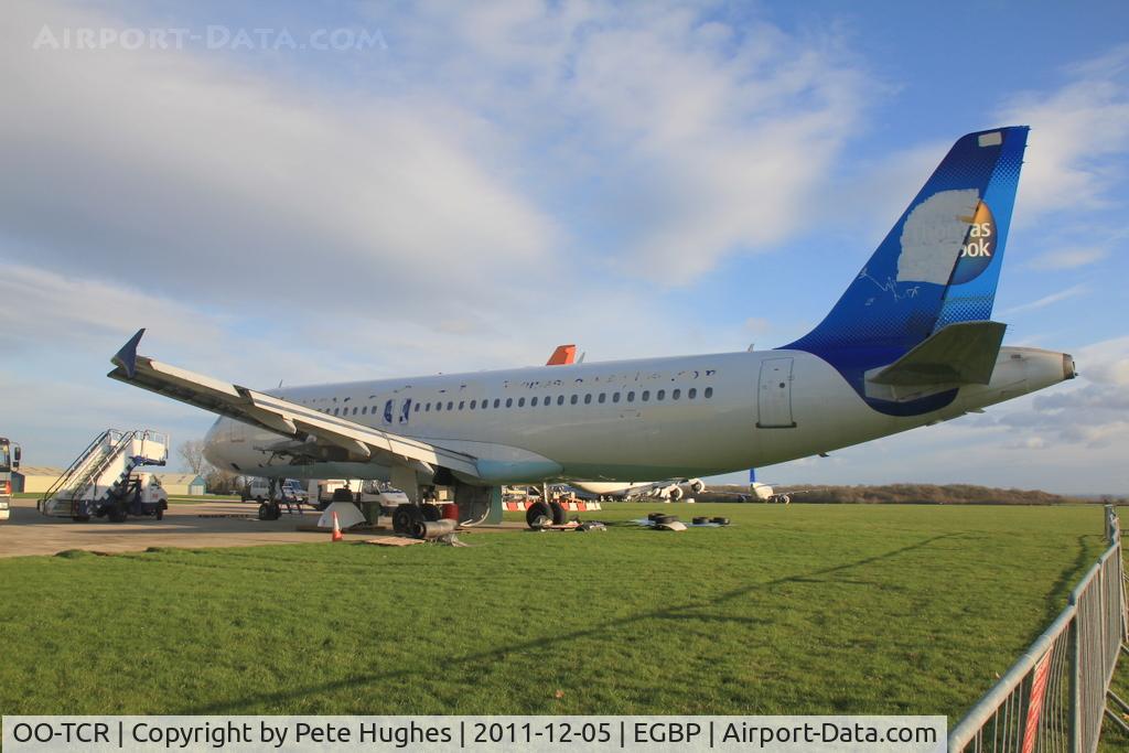 OO-TCR, 1993 Airbus A320-232 C/N 453, OO-TCR reaches the end of its days at Kemble
